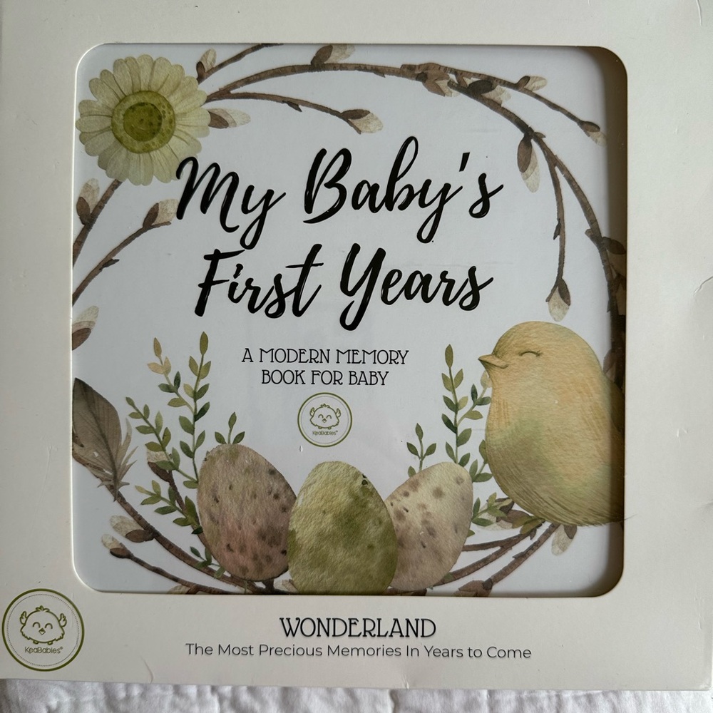 Baby memory book